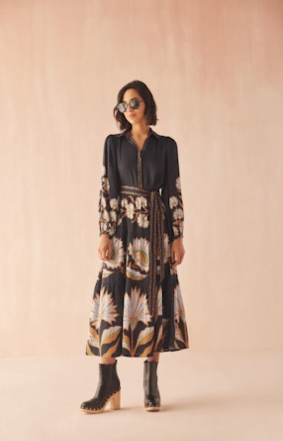 Mattia Obsidian Emery Maxi