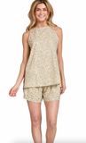 Spotted Sahari Mila Top
