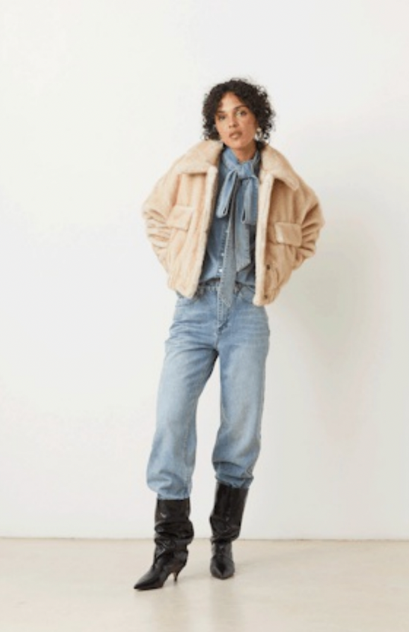 Cream Evan Jacket