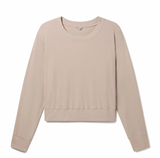 Sammie French Terry Sweatshirt with Satin Stripes