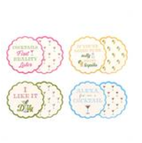 Cocktail First Paper Coaster