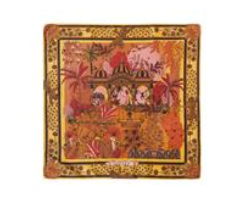 Amber Palace Ocre Mini Scarf
