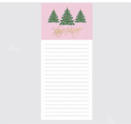 Magnetic Notepad Very Merry