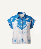 Celestia Print Simone Blouse