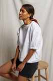 Rebecca French Terry 3/4 Puff Sleeve Sweatshirt