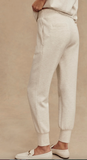 Ivory Marl Slim Cuff Pant 25