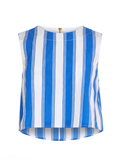 French Stripe Crop Top