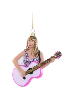 Taylor Swift with Guitar Ornament