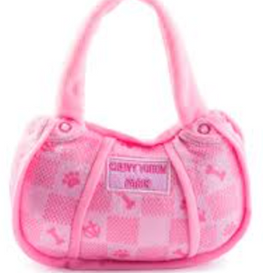 Pink Checker Chewy Vuiton Handbags