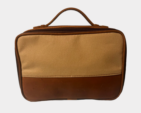 JH Dopp Kit- Khaki Canvas