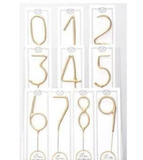 Large Gold Sparkle Candle Pre-Pack
