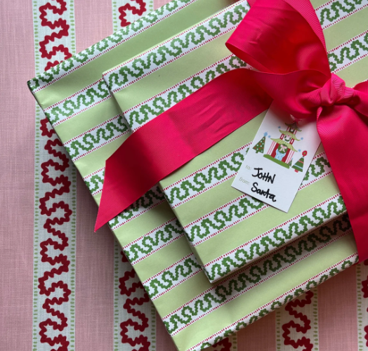 Wrapping Paper 8 ft-Green Harbor Trail