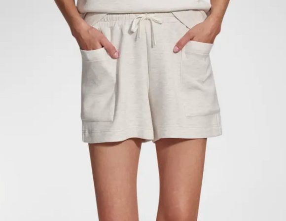 Isabelle Mid Rise Short in Ivory