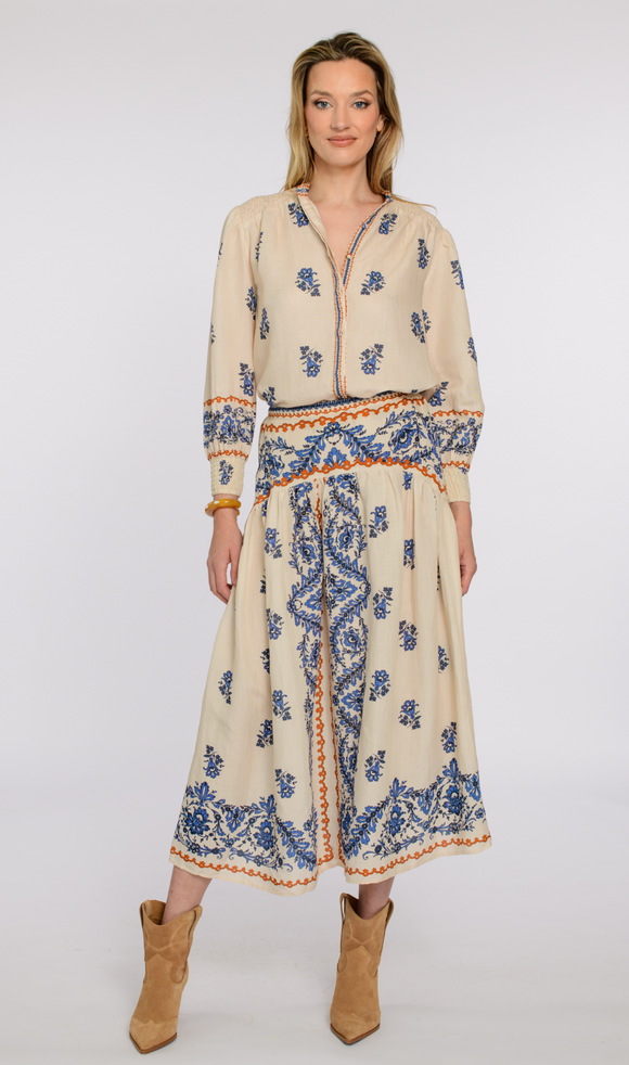 Handkerchief Ivory Emily Top