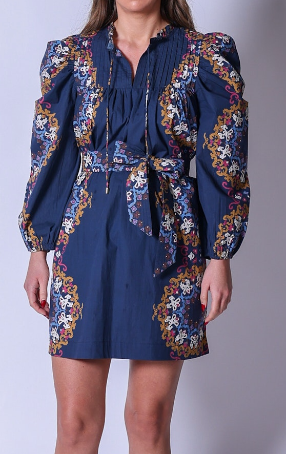 Venezia Blue Ivana Mini Dress