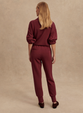 New Maroon Slim Cuff Pant 25