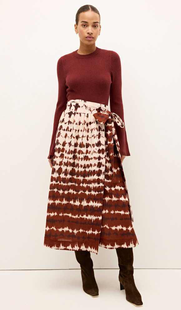 Catalonia Estine Wrap Skirt