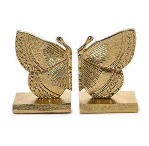 Fluttering Butterfly Bookends (Set of 2)