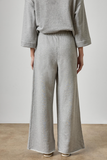 Heather Grey Full Length Terry Pant