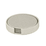 Skate Antique Round Boxed Coaster s/4