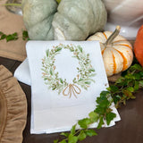Farmers Market Wreath Towel