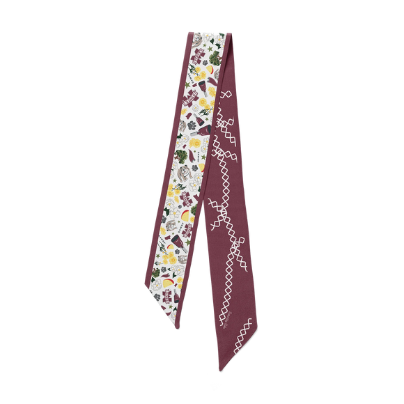 Mississippi State Bulldogs Twilly Scarf