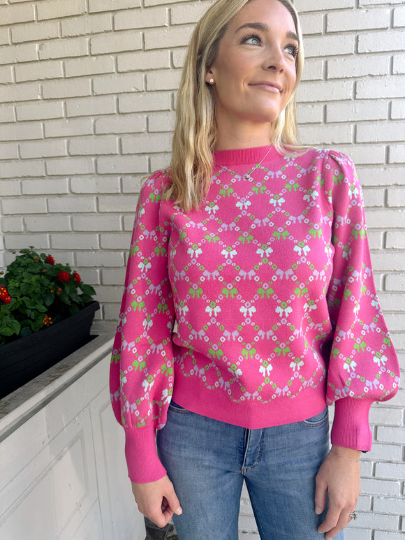 Bowtastic Lucie Sweater