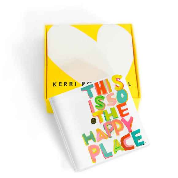 This Is So My Happy Face Block of Love