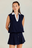 Navy Julia Top