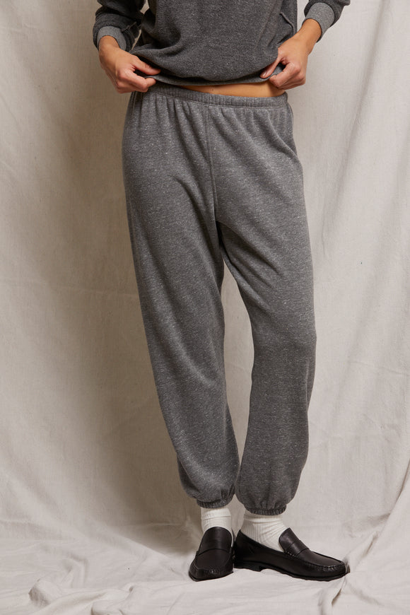 Stevie - Fleece Easy Sweatpant Dark Heather Grey