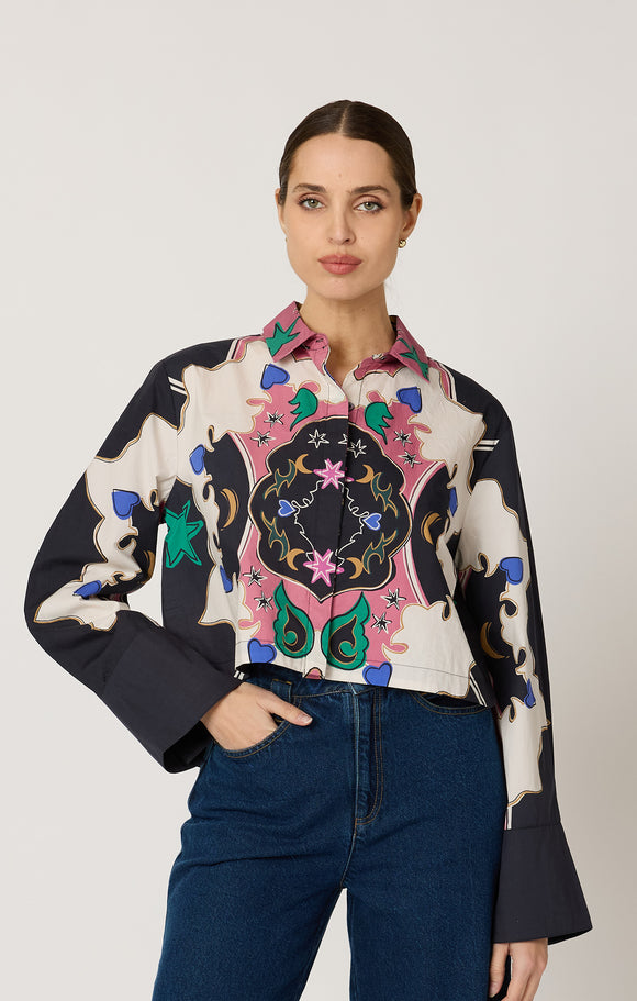 Estelar Print Zoya Blouse