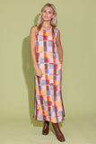 Terracotta Check Berkley Dress