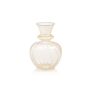 Treviso Piccola Glass Vase - Yellow Cloud - 4 in