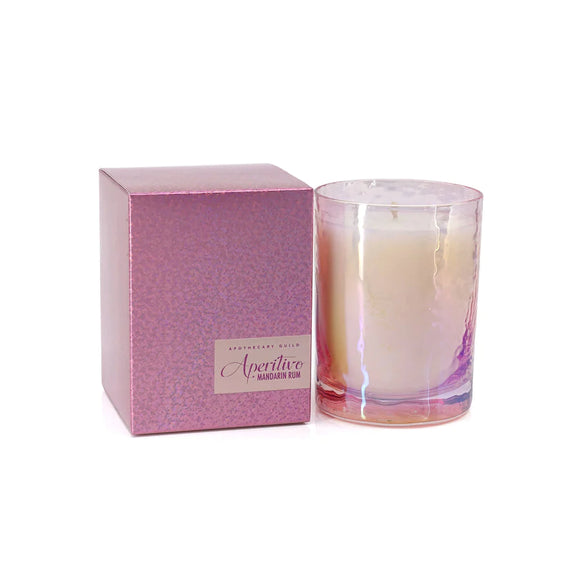 Aperitivo Scented Candle - Luster Pink