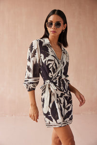 Avery Mini Dress - Delfina Caviar