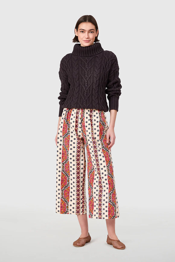 Crimson Mosaic Travel Pants