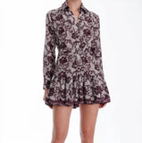 Geo Print Ximena Print Mini Dress