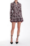 Geo Print Ximena Print Mini Dress