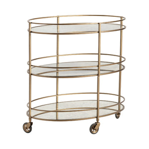 Waterford Oval Bar Cart