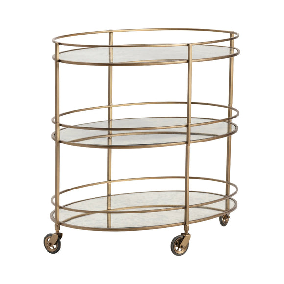 Waterford Oval Bar Cart