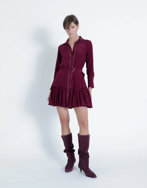 Cherry Alexis Chain Mini Dress