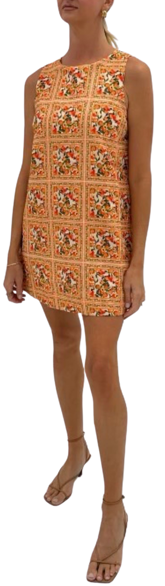 Peach Danaa Dress