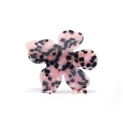 SPOTTED BLUSH LILY CLAW CLIP