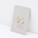 Constance Hoop Earrings, Gold