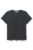 Hendrix Cotton SS Boxy V Neck Tee