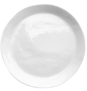 Large Round Serving Platter White