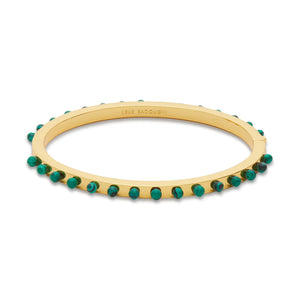Malachite Hinge Bangle
