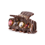 Hickory Mini Crystal Claw Clip