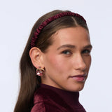 Plum Jessie Silk Headband