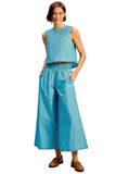 Cedar Pinstripe Beach Pants
